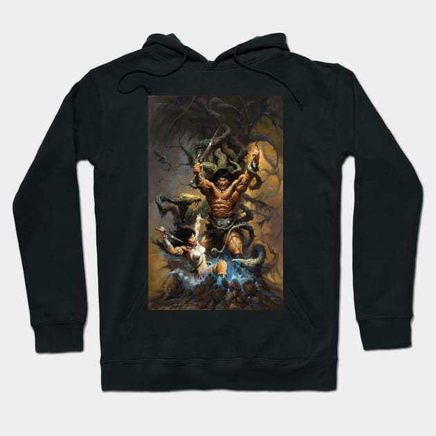 Conan the Barbarian 6 Hoodie by stormcrow